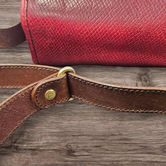 Fendi Vintage Two Way Deep Burgundy Leather - Slider Strap Includes COA 1970s - Picture 10 of 16